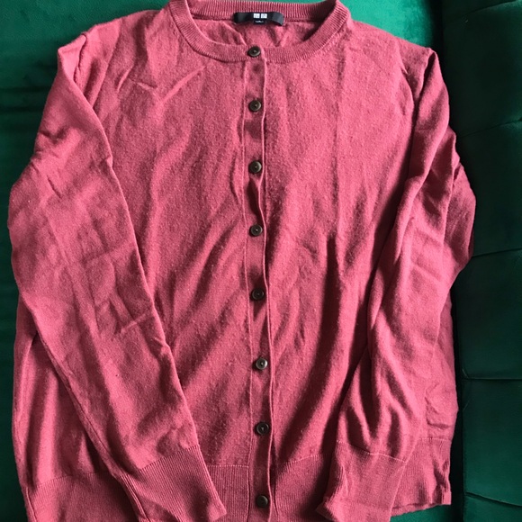 Large wool Uniqlo cardigan - Picture 1 of 4